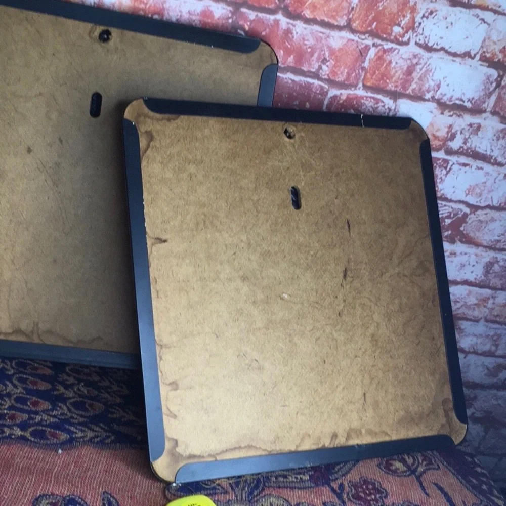 Vintage 60s Miller Studio Set of Four 3d Copper Toned Wall Art